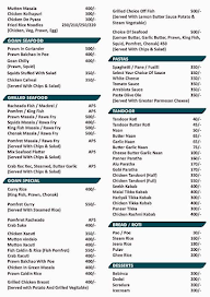 Balcao Cafe Bar And Restaurant menu 1