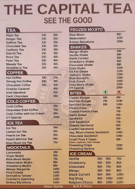 The Capital Tea menu 1