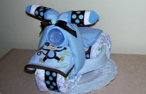 DIY Diaper Cake Design Ideas