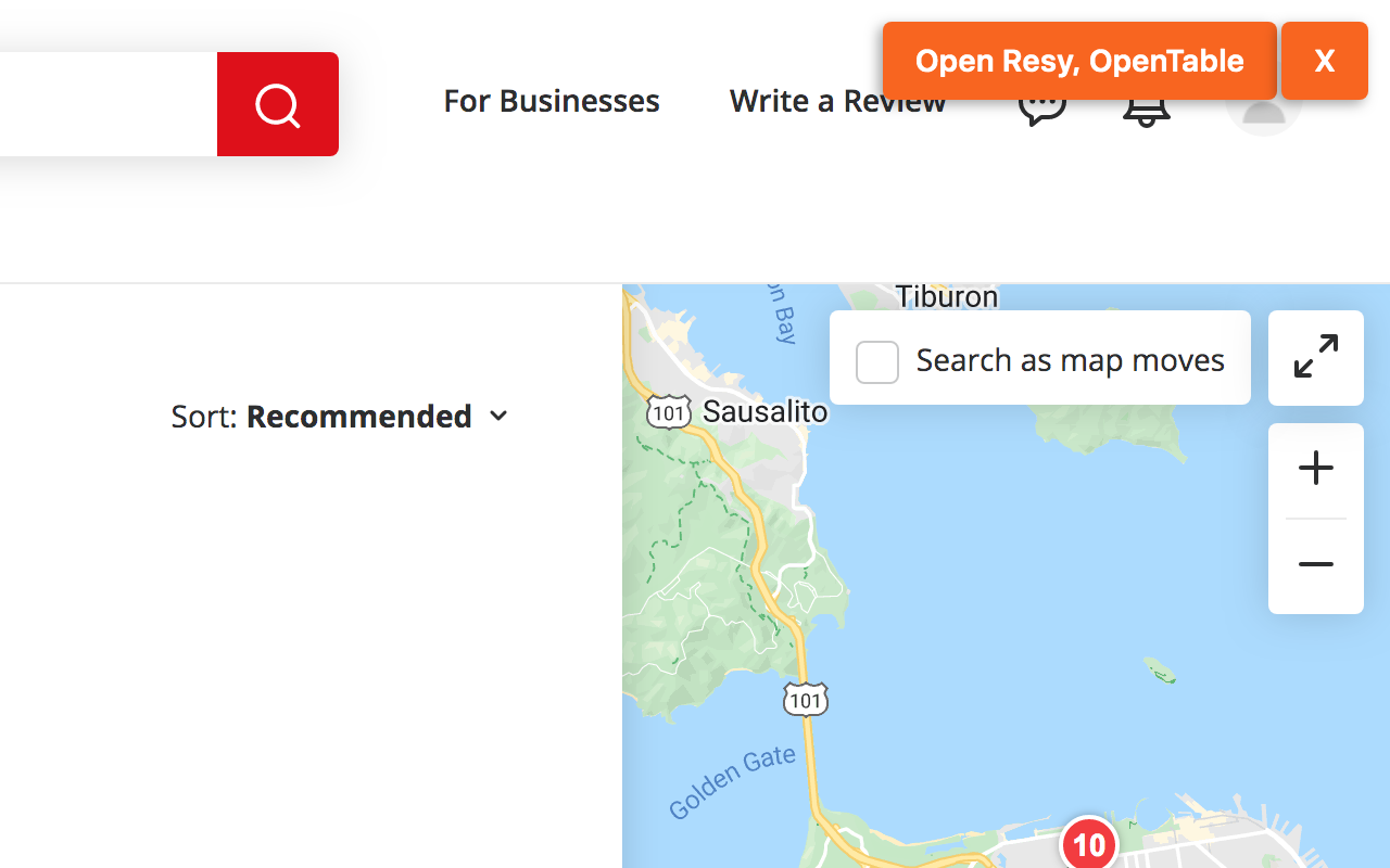 Find Restaurants - Reservation Search Tool Preview image 3