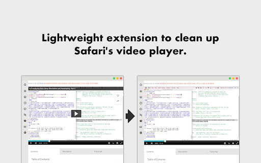 Video Cleaner for Safari™