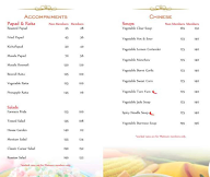 Prasad Food Divine menu 3