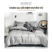 [Mã Skamlts2911 Giảm 15K Đơn 0Đ] Bộ Chăn Ga Gối Cotton Sumoi - Chăn Ga Gối Đệm Huyền Vũ