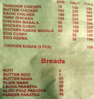 Tandoori Khazana menu 1