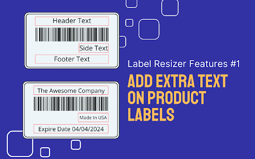 Label Resizer - FBA Labels to Thermal & Avery