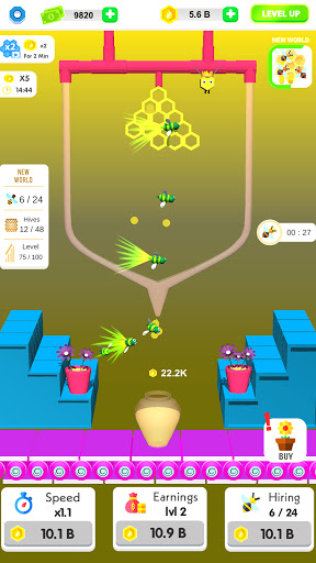 Screenshot Idle Honey Money: Bee Factory