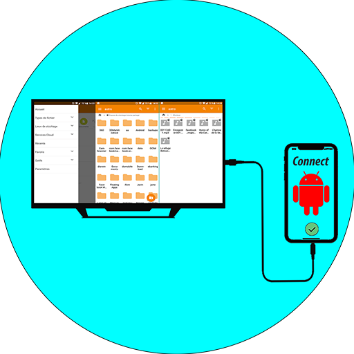 Usb Connector phone to tv (otg/hdmi/mhl/screen)