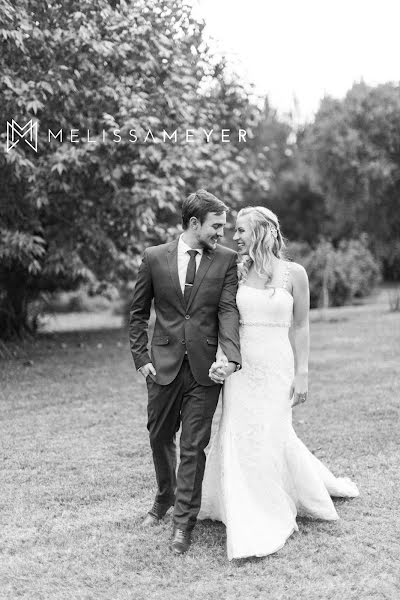 Wedding photographer Melissa Meyer (melissameyer). Photo of 1 January 2019