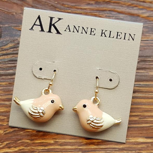 Title 5, Colored enamel glaze lovely birds creative earr...