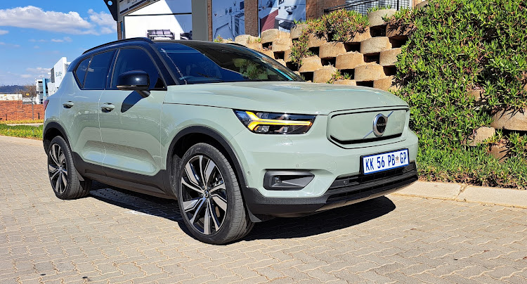 The XC40 P8 marks an impressive starting point for a brand that aims to go fully electric by 2030. Picture: DENIS DROPPA