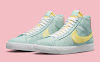 sb blazer mid “easter” light dew/light citron/green glow