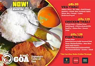 Goa 0 Km menu 3