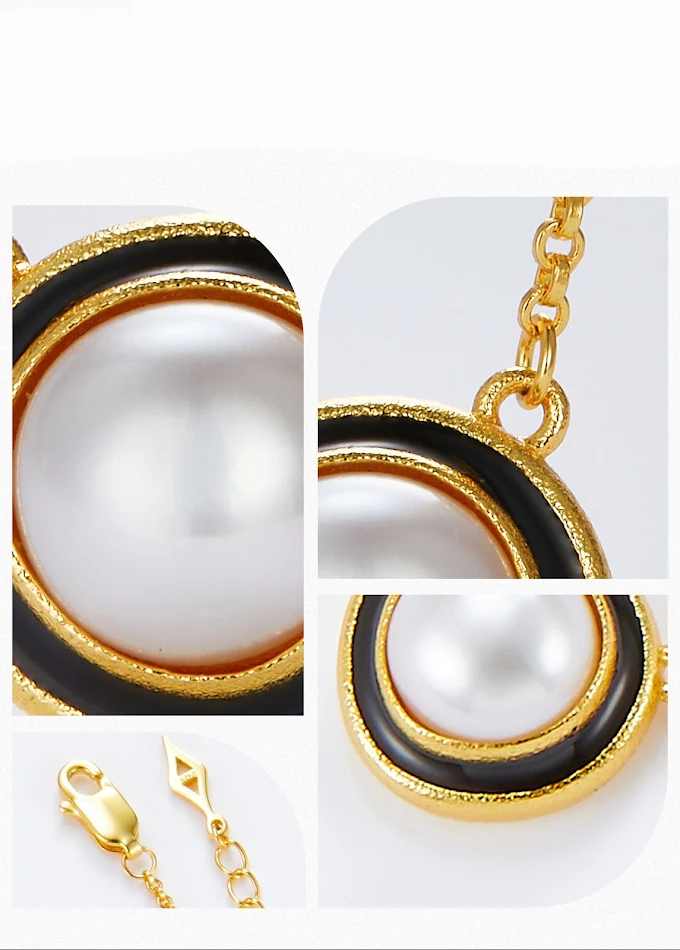 Colar de pérolas de água doce naturais para moda feminina, um acessório elegante e atemporal. Realce sua beleza natural com este colar.