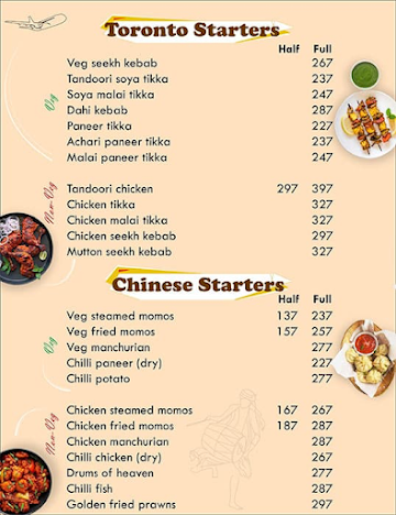 Pind Kaneda menu 