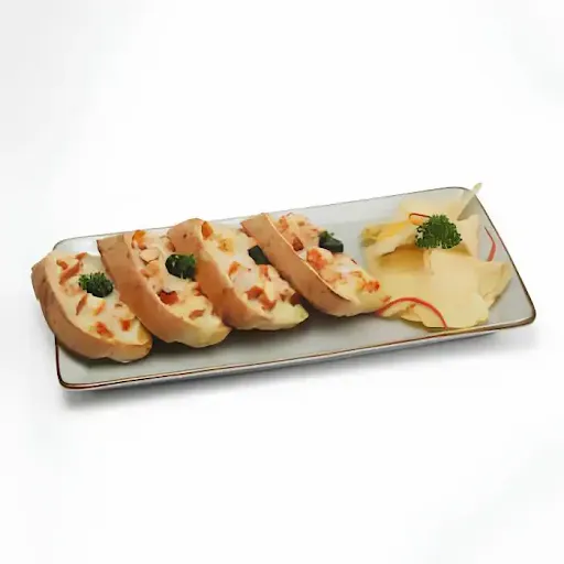 Peri Peri Paneer Garlic Bread