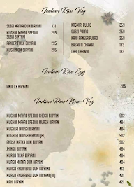 Venky's  Mughal Mahal menu 8