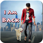 I Am Back Photo Frame  Icon