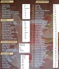 The Selfie Cafe menu 7