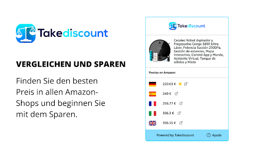 TakeDiscount - Preise vergleichen und sparen