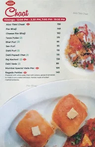 Kakada Ramprasad menu 2