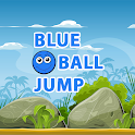 Blue Ball Jumping