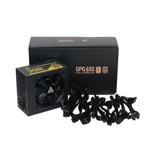 Nguồn máy tính GOLDEN FIELD GPG650 - 650W - 80 Plus Gold - Full Modular 