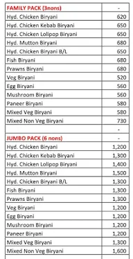 Biryani Junction menu 2