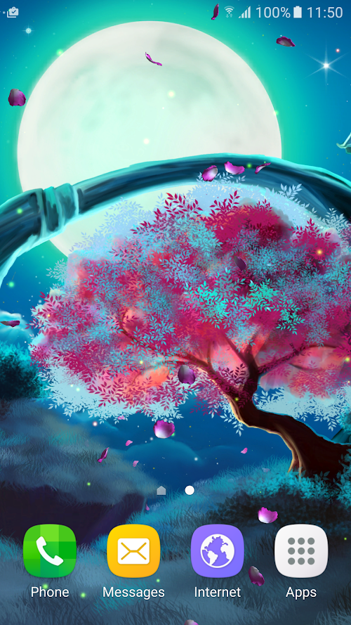 Android application Mystic Live Wallpaper screenshort