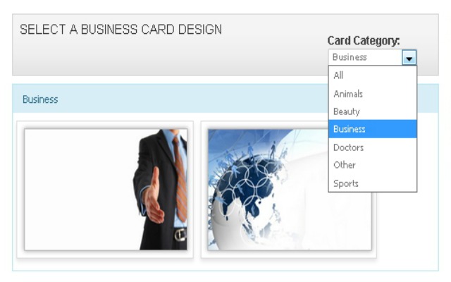 Easy Business Card Creator