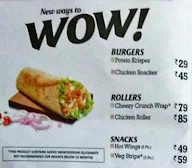 KFC menu 1