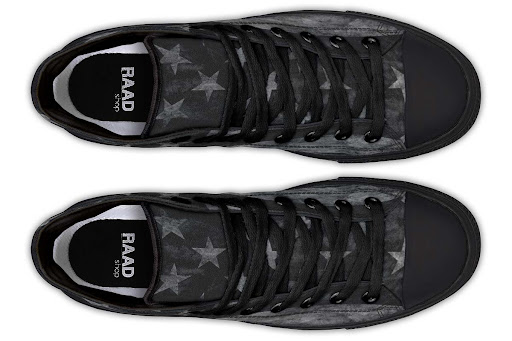 Title 9, High Top Canvas Shoes For Printing Lovers Desig...