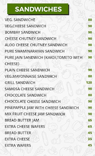 Fusion Fast Food menu 1