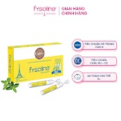 Nước Muối Sinh Lý Kháng Khuẩn Pháp Fysoline Hỗ Trợ Giảm Viêm Mũi, Sổ Mũi Hộp 20 Ống X 5Ml