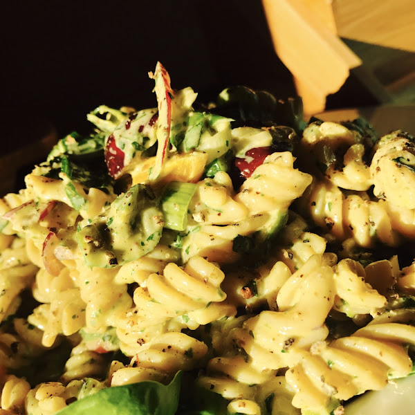 Chickpea Pasta Salad! Non GMO - Gluten Free