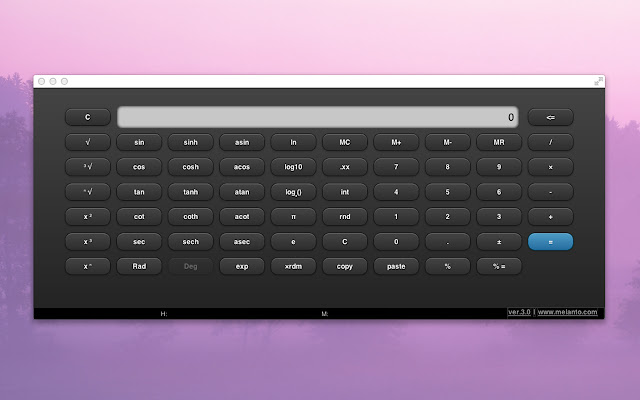Calculator chrome extension