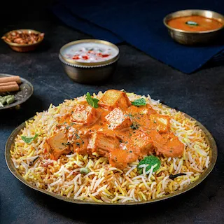 Butter Paneer Biryani