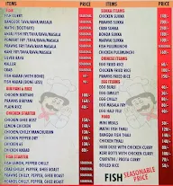 M'lore Fish Land menu 1