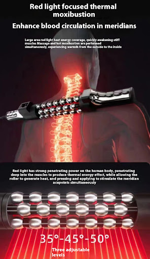 Title 7, Electric Massage Roller Meridian Dredging Magne...
