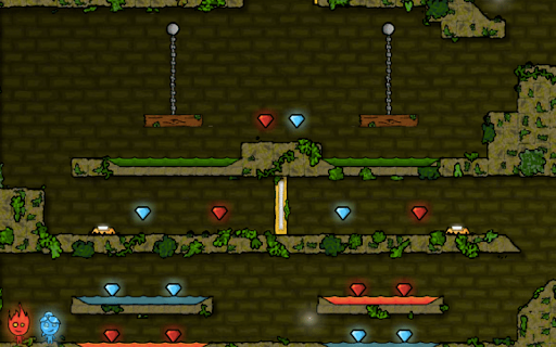 Ateş Çocuk ve Su Kız 1 Orman Tapınağı screenshot 3