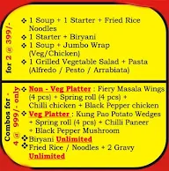 Rahasya menu 1