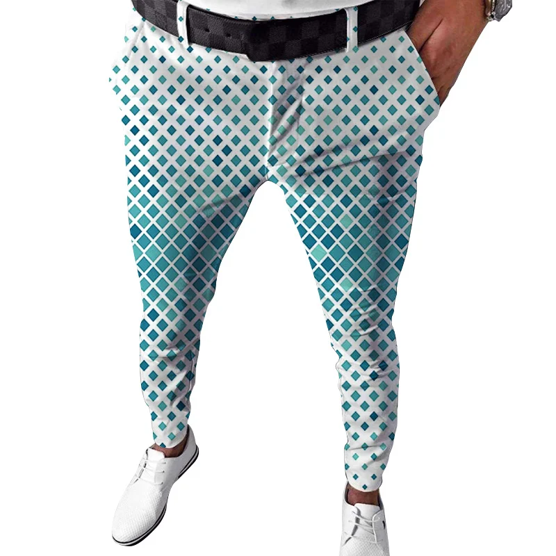 Heren Casual Broek met Ruitprint Comfortabel en Stijlvol Perfect voor Dagelijks Gebruik Modern Design en Relaxte Pasvorm Veelzijdig Combineerbaar Ideaal voor Elke Gelegenheid