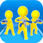 Cover Image of Unduh Gun Clash 3D: Pertempuran Penipu 1.1.1 APK