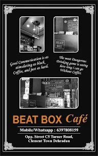 Beat Box Cafe menu 2