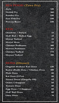 The Curry - Taste Of Madurai menu 3