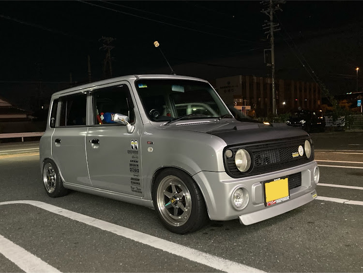 アルトラパン SSのラパン・ラパンss・やっと休み🎌・カツオパーティ・乾杯🍻〜👍に関するカスタム事例の投稿画像1枚目
