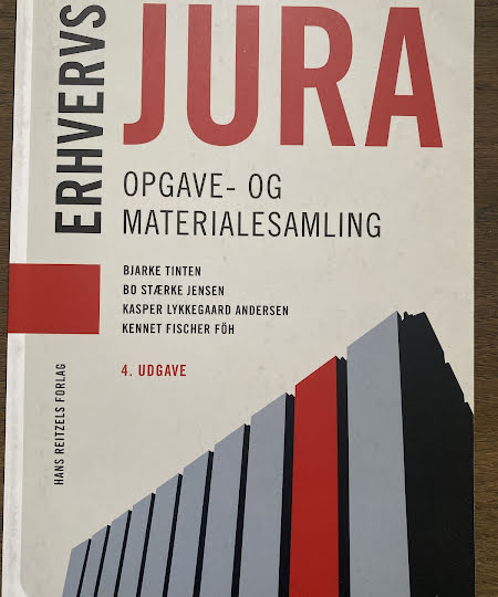 Erhvervsjura - opgave- og materialesamling