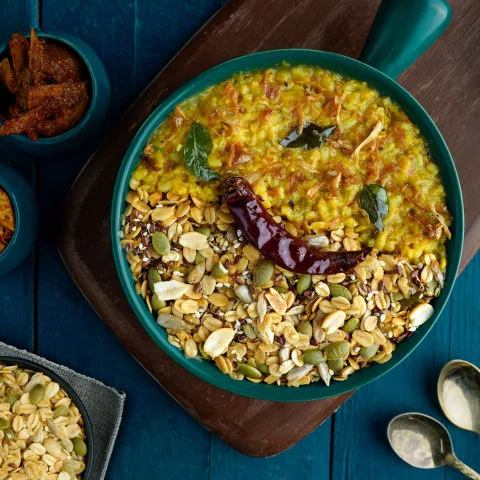 High Protein Brown Rice Khichdi