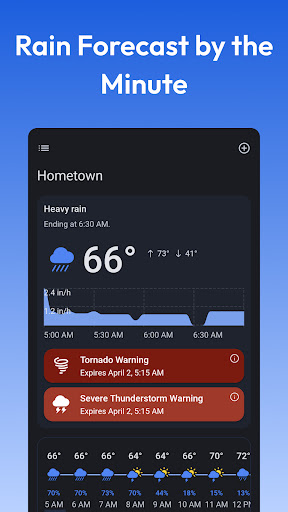 Screenshot Weather Radar RainViewer