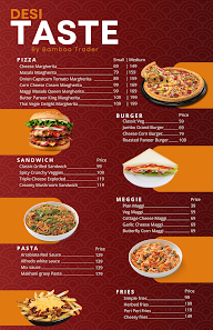 Desi Taste menu 3