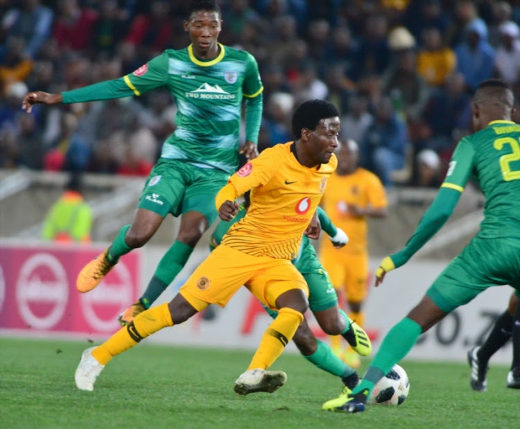 Siphelele Ntshangase of Kaizer Chiefs during the Absa Premiership match between Baroka FC and Kaizer Chiefs at Peter Mokaba Stadium on August 14, 2018 in Polokwane, South Africa.